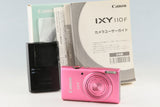 Canon IXY 110F Digital Camera With Box #57596L3