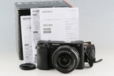 Sony α6300/a6300 + E PZ 16-50mm F/3.5-5.6 OSS Lens With Box *Japanese Version Only * #57603L2