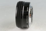 Sony α6300/a6300 + E PZ 16-50mm F/3.5-5.6 OSS Lens With Box *Japanese Version Only * #57603L2