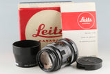 Leica Leitz Canada Tele-Elmarit 90mm F/2.8 Lens for Leica M With Box #57622L1