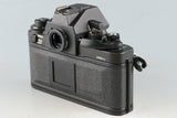 Canon F-1 35mm SLR Film Camera #57627D4