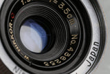 Nikon W-Nikkor C 35mm F/3.5 Lens for Leica L39 #57638C1