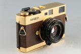 Minolta CLE Gold Limited + M-Rokkor 40mm F/2 Lens With Box #57647L7