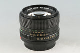 Canon FD 50mm F/1.4 Lens #57673F4