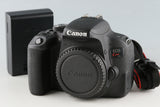 Canon EOS Kiss X9i Digital SLR Camera #57681D10