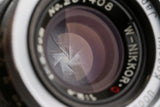Nikon W-NIKKOR・C 35mm F/2.5 Lens for Leica L39 #57717C1