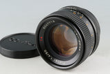 Contax Carl Zeiss Planar T* 50mm F/1.4 AEJ Lens for CY Mount #57745A2