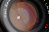 Contax Carl Zeiss Planar T* 50mm F/1.4 AEJ Lens for CY Mount #57745A2