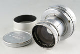 Leica Leitz Summar 50mm F/2 Lens Leica L39 #57765T