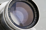 Leica Leitz Summar 50mm F/2 Lens Leica L39 #57765T