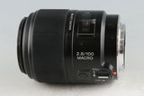 Sony 100mm F/2.8 Macro Lens for Sony AF With Box #57777L2