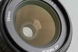 Nikon AF Nikkor 28mm F/2.8 D Lens #57818A5