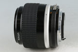 Nikon Nikkor 35mm F/1.4 Ais Lens #57838A5