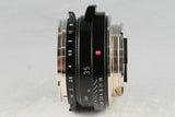 Voigtlander Nokton Classic SC 35mm F/1.4 ICS Special Edition Lens for Leica M Mount With Box #57848L8