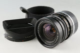 Leica Leitz Canada Elmarit 28mm F/2.8 Lens for Leica M #57890T