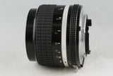 Nikon Nikkor 85mm F/2 Ais Lens #57893A5