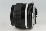 Nikon Nikkor 85mm F/2 Ais Lens #57893A5