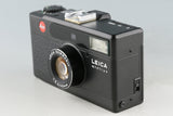 Leica Minilux Black 35mm Point & Shoot Film Camera #58003T