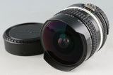 Nikon Fisheye-Nikkor 16mm F/2.8 Ais Lens #58007A5
