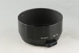 Nikon Nikkor 85mm F/2 Ais Lens #58069A3