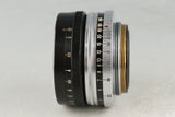 Zunow 35mm F/1.7 Lens for Leica L39 #58071C2