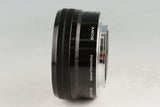 Sony E 16-50mm F/3.5-5.6 PZ OSS Lens for Sony E #58072E5
