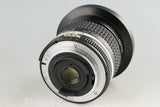 Nikon Nikkor 18mm F/3.5 Ais Lens #58081A6