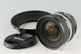 Nikon Nikkor 20mm F/2.8 Ais Lens #58082A6