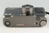Contax T2 Titan Black 35mm Point & Shoot Film Camera #58094D5