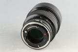 Canon FD 135mm F/2 Lens #58111F4
