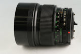 Canon FD 135mm F/2 Lens #58111F4