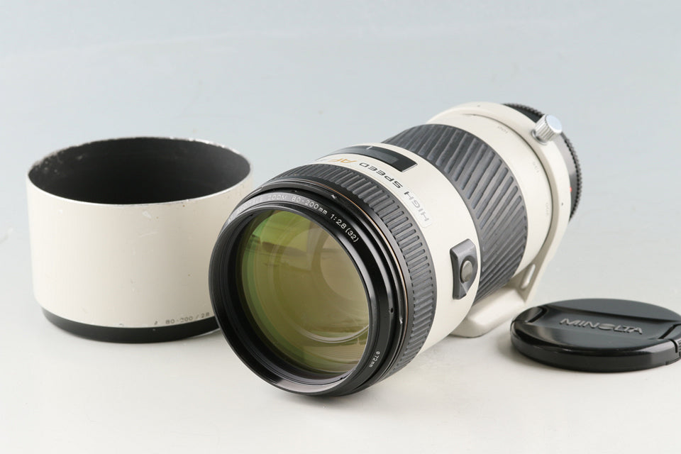 ミノルタAF APO 80-200mm 1:2.8(32)ズームレンズ MINOLTA AF APO TELE