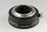 Pentax Mount Adapter K for 645 Lens #58150F2