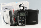 Sekonic L-758D Digital Master Exposure Meter With Box #58162L9