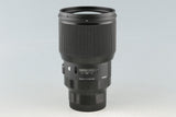 Sigma Art 85mm F/1.4 DG Lens for L-Mount #58163E6