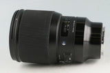 Sigma Art 85mm F/1.4 DG Lens for L-Mount #58163E6
