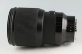 Sigma Art 85mm F/1.4 DG Lens for L-Mount #58163E6