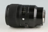 Sigma Art 35mm F/1.4 DG Lens for E-Mount #58164E6