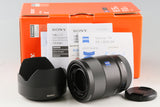 Sony Zeiss Sonnar T* FE 55mm F/1.8 ZA Lens for E-Mount With Box #58190L2