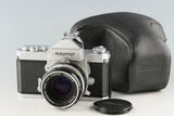 Nikon Nikomat FTN + Nikkor-H Auto 50mm F/2 Lens #58243G41