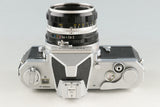 Nikon Nikomat FTN + Nikkor-H Auto 50mm F/2 Lens #58243G41