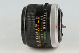 Canon FD 28mm F/2.8 S.C. Lens #58333F4