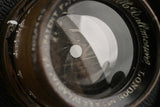 J.H.Dallmeyer London No.3 SER IV CARFAC PATENT 180mm F/6.3 Pentax 67 Mount Modified Lens #58337C4