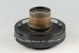 J.H.Dallmeyer London No.3 SER IV CARFAC PATENT 180mm F/6.3 Pentax 67 Mount Modified Lens #58337C4