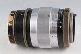 Telica Anastigmat 73mm F/1.9 Lens for Leica L39 CLA By Kanto Camera #58339T
