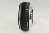 Panasonic Lumix G 14mm F/2.5 ASPH. Lens for M4/3 #58369G21