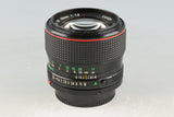 Canon FD 50mm F/1.2 L Lens #58370F4
