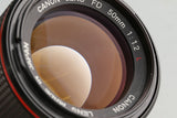 Canon FD 50mm F/1.2 L Lens #58370F4