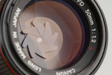Canon FD 50mm F/1.2 L Lens #58370F4