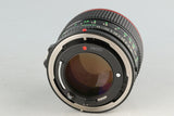Canon FD 50mm F/1.2 L Lens #58370F4